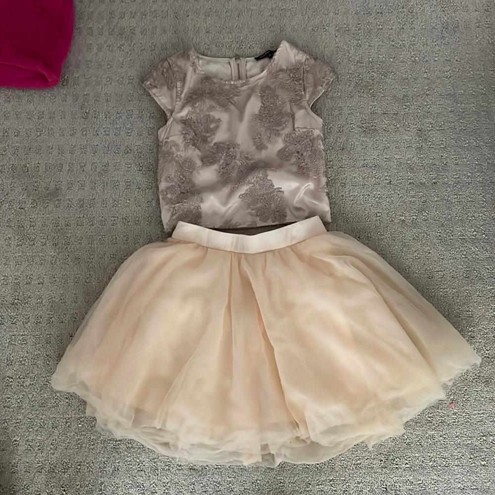 Miss Behave Girls - top and skort set